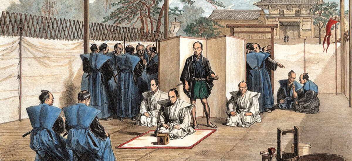 Nghi thức Seppuku có sự tham gia của Giới Thác Nhân.